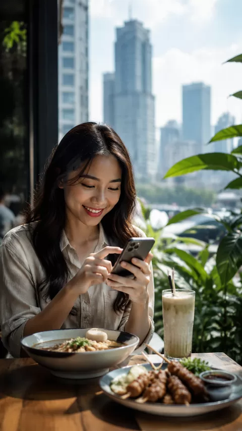 Menikmati Kuliner Nusantara dalam Gaya Hidup Digital di Jakarta